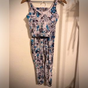Lululemon Athletica Align Tie Dye Tank Top & Matching Tights